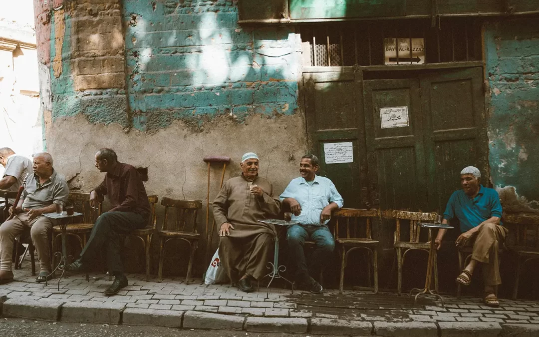 Die ägyptischen Leute und ihre Gastfreundschaft, echte Begegnungen