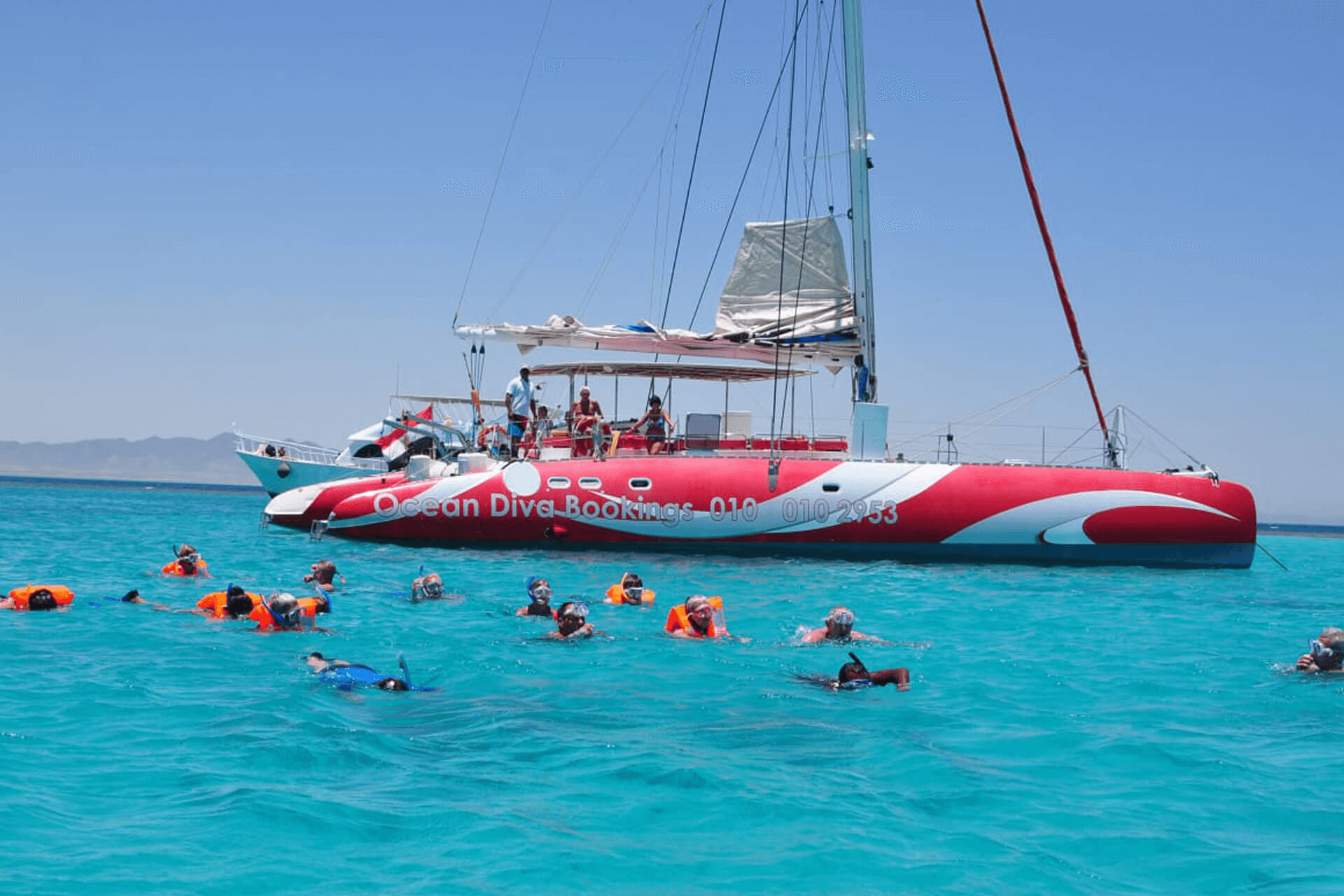 Katamaran Hurghada – Ocean Diva Schnorcheltour