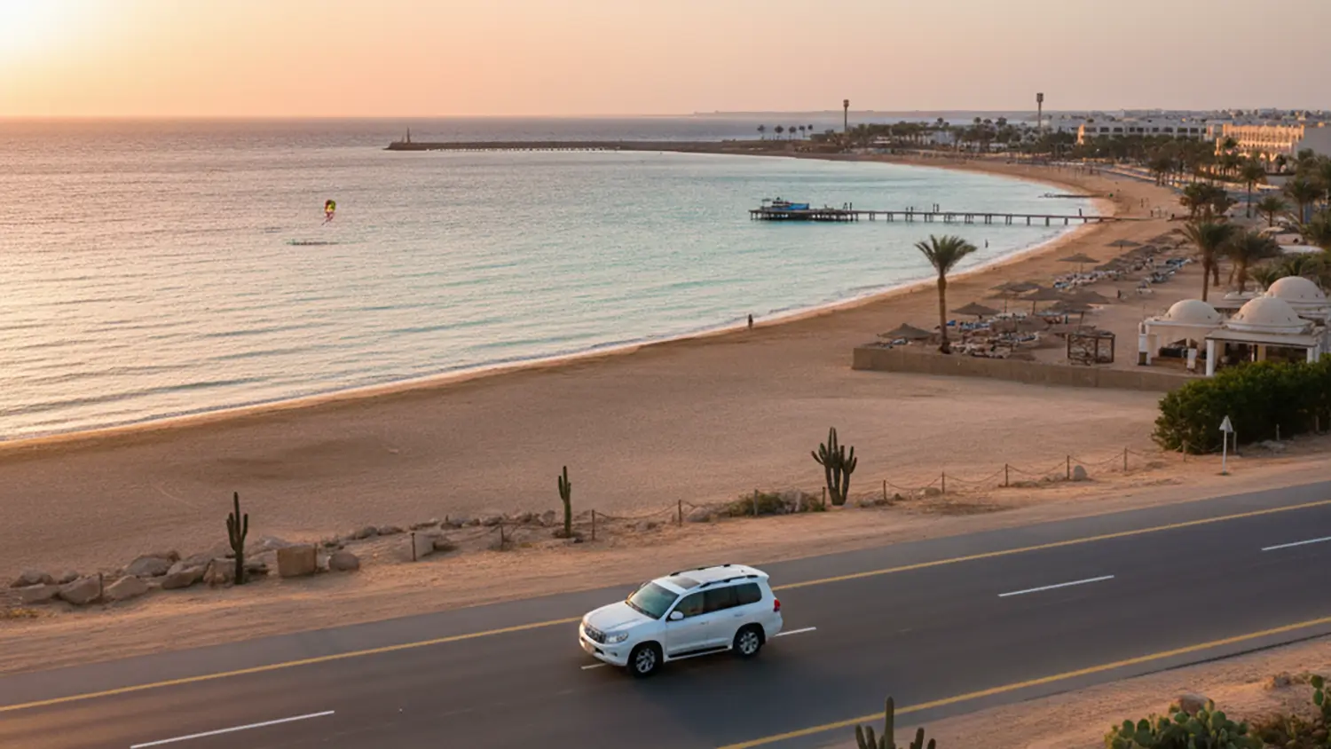 Privater Transfer – Hurghada nach El Gouna, Makadi oder Safaga